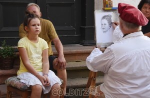 Ein kleines Kunstwerk entsteht - eine bleibende Erinnerung